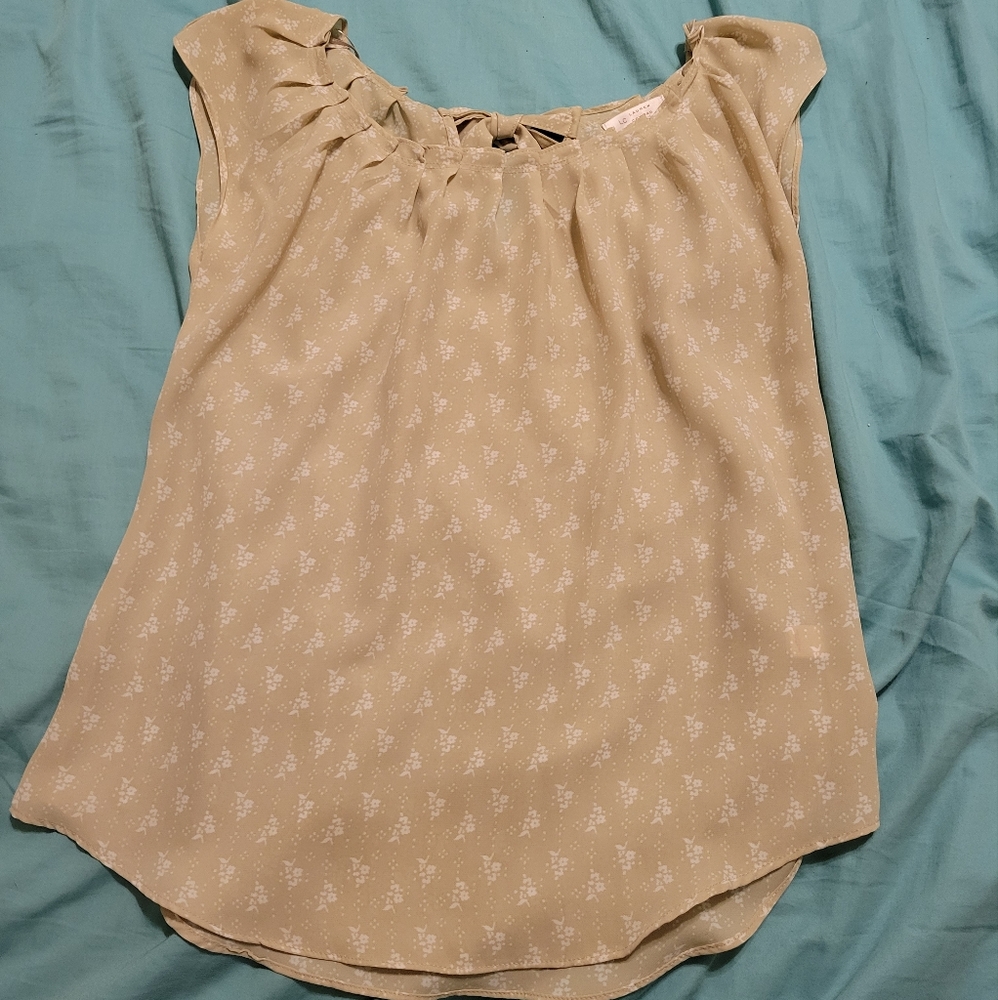 Lauren conrad pleated top